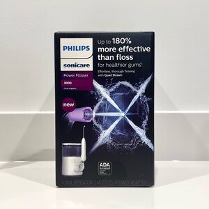 NEW Philips Sonicare Power Flosser 3000